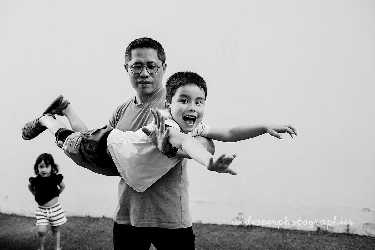 séance photo famille à la part dieu Lyon
